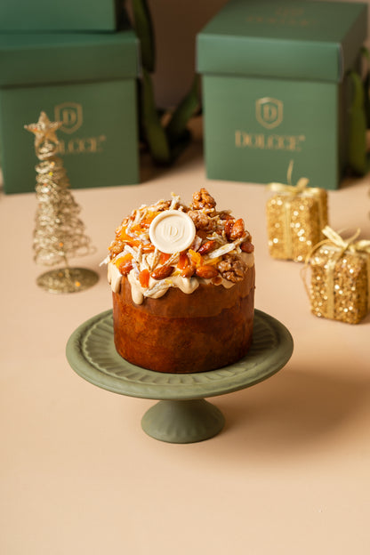 PANETONE DE FRUTAS, LARANJA E CASTANHAS