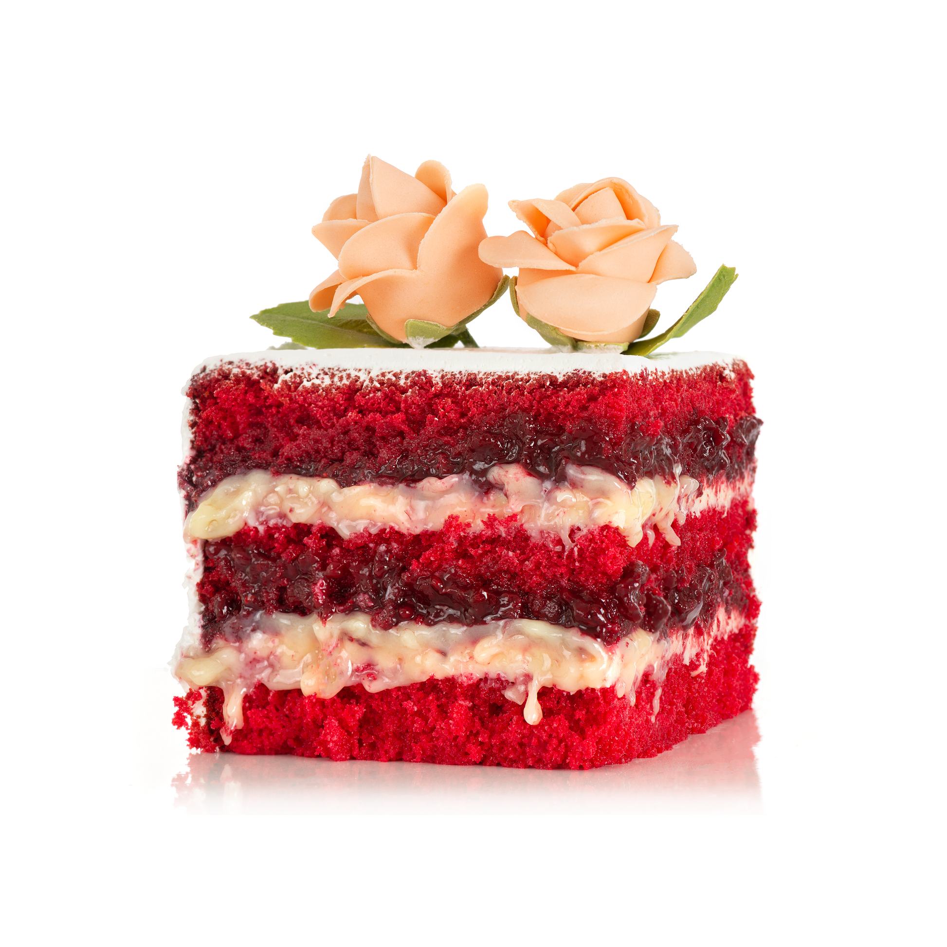 Sweet Martense - Tema Lokis do Roblox Bolo red velvet com recheio de creme  de queijo